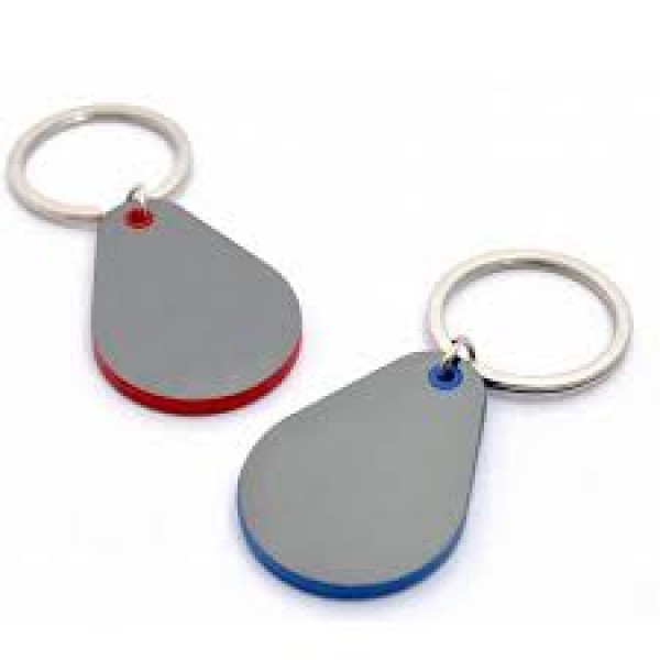 - DROPLET SHAPE KEYCHAIN 